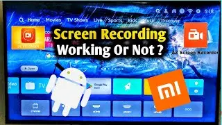 Screen Recording on Mi Android Tv Working Or Not ? | Truth Reveiled