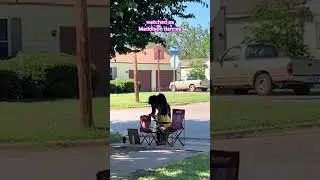 Little Girl Sells Artwork Outside Her House 🎨