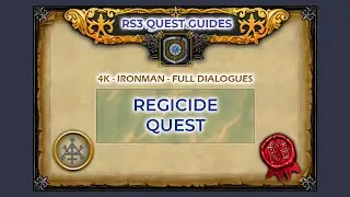 RS3: Regicide Quest Guide | 4K | Ironman