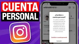 Cómo CAMBIAR a CUENTA PERSONAL en INSTAGRAM 2024 ✅