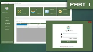 C# TUTORIAL PART (1/4) - Inventory Management System