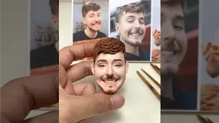 MrBeast's head made from polymer clay, sculpture timelapse【Clay Artisan JAY】