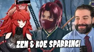 Koefficient & Zentreya Spar In Tekken 8 For Sajam Slam Tournament