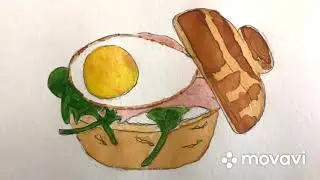 Рисунок завтрака.