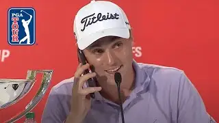 Grandpa, can I call you back? | Justin Thomas best soundbites at press conferences