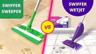 Swiffer Wetjet VS Swiffer Sweeper Floor Mop (Which is Best For Cleaning)