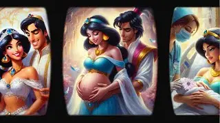 Jasmine's mom journey 🍼🤱 Jasmine pregnant and giving birth~Becoming a Mom~Disney fan fiction