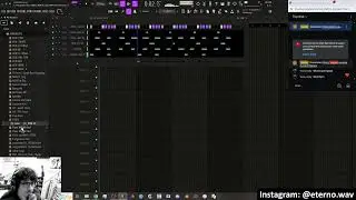 Midnight Music Production in Fl Studio 21 (Stream 