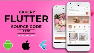 Free Flutter Bakery App Source Code | Multi-Platform | Android, iOS, Web, Desktop