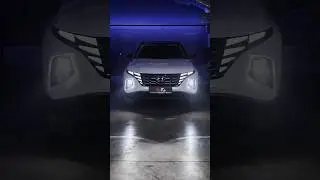 Hyundai Tucson ✅ Bi-led модули установлены взамен штатных галогеновых линз со светодиодными лампами