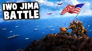 EPIC MAP - The BATTLE of IWO JIMA! (Men of War AS2 Mods - Custom Map