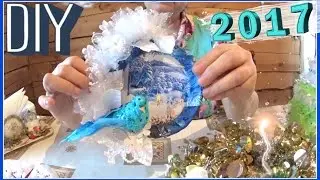 Идеи DIY Декора НА БЮДЖЕТЕ На НОВЫЙ ГОД 2017 /DIY how to make new Year  tutorial 2017