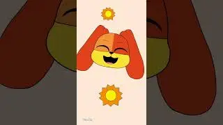 Smiling critters/catnap and dogday #animation #flipaclip