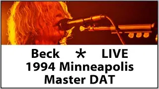 Beck Live 1994 Mellow Gold tour Minneapolis Concert Performance Original Master Recording First Ave