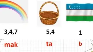 3-SINF, O'QISH SAVODXONLIGI:SALOM MAKTAB( 2-DARS)