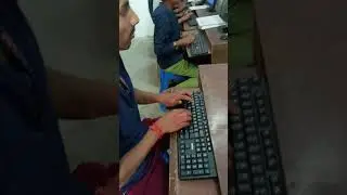 high-speed computer typing 
