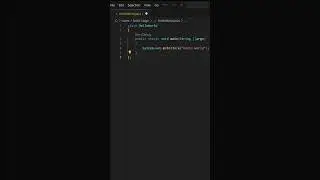 How to Run simple Java Program in VS Code|| Run HelloWorld Java Program in VS Code 