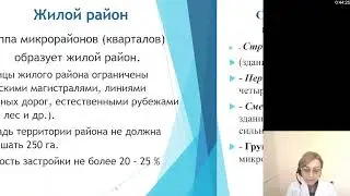 Гигиена. Планировка населенных мест
