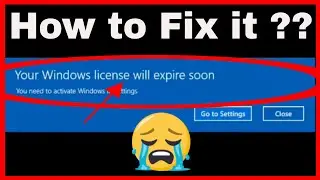 Your License Will Expire Soon Windows 10 Pro Fix: Your License Will Expire Soon - Windows Error