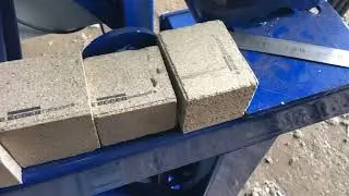 Измельчение деревянных ножек паллет