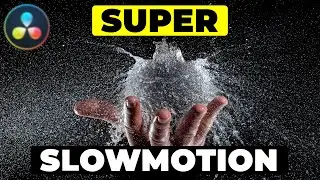 SUPER SLOW MOTION in Davinci Resolve 18 Tutorial