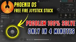 How to solve joystick problem in free fire in phoenix os | Phoenix os free fire joystick problem