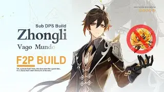zhongli Sub DPS Build 