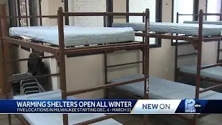 Milwaukee prepares to open warming shelters as temperatures plummet