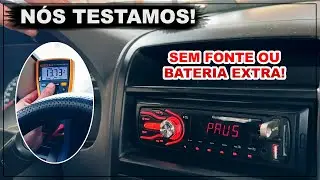 Qual a potência MÁXIMA do Som Automotivo sem mexer na BATERIA ORIGINAL