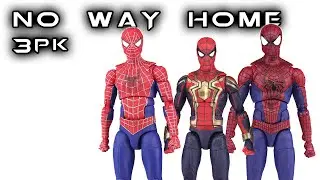 Marvel Legends SPIDER-MAN No Way Home 3pk Action Figure Review