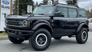 2022 Ford Bronco Base + Sasquatch, Hard Top, Trail Turn Assist Review | Island Ford