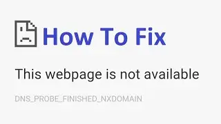 DNS_PROBE_FINISHED_NXDOMAIN windows 10!! Fix - Howtosolveit
