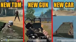 New Guns , Vehicles And New TDM Map - PUBG Chinese Version