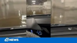 Bay Area apartment residents displaced by flooding, at least 20 cars under water