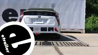 etrailer | Set up: Flint Hill Goods 29" x 50" Cargo Carrier w Ramp on a 2016 Toyota Prius