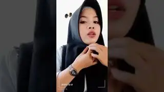 Tutorial Hijab segi tiga simple