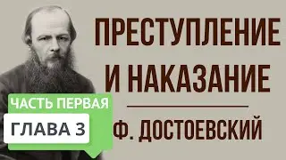 Преступление и наказание. Часть 1. 3 глава. Краткое содержание