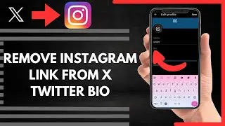 How To Remove Instagram Link From X Twitter Bio