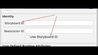 How To Find Storyboard Id In Xcode