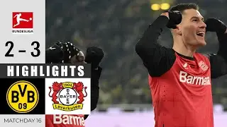 Dortmund gegen Leverkusen 2 - 3 | HIGHLIGHTS & GOALS | Bundesliga 2024/25