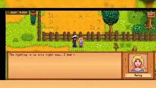 Stardew Valley : Date with Haley . Farm House event.