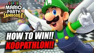 HOW TO WIN: Mario Party Jamboree Koopathlon!! 1st Place Online Gameplay on Nintendo Switch