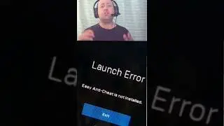 Easy Anti-Cheat Launch Error Fix / Fortnite 2024