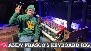 Andy Frasco's Keyboard Rig