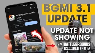 🔥How To Update Bgmi 3.1 Version | Bgmi Update Not Showing Problem Fix | Bgmi 3.1 Update