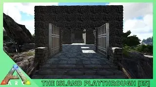 Ark: Survival Evolved - The Island [E5] Medieval Castle Build Part 1