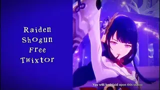 Raiden Shogun | Free Twixtor clips | Genshin impact
