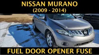 Nissan Murano - FUEL DOOR OPENER FUSE LOCATION (2009 - 2014)