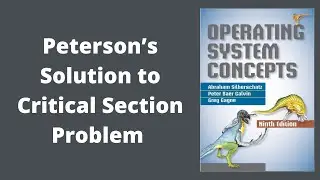 Peterson’s Solution to Critical Section Problem