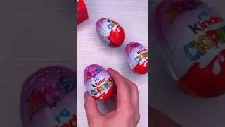 распаковка киндера 